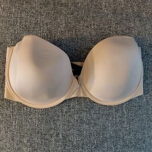 Victoria's Secret Multi Way Nude Lightly Lined Strapless Bra